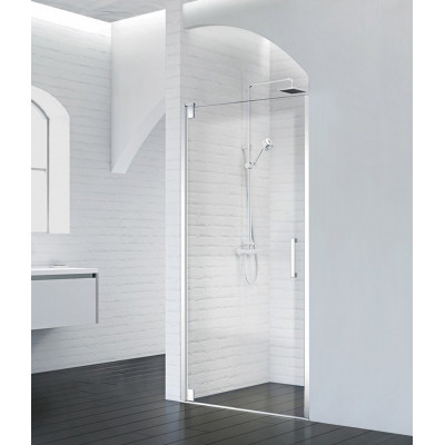 Душевая дверь в нишу 80см BELBAGNO MARMI-B-1-80-C-Cr хром