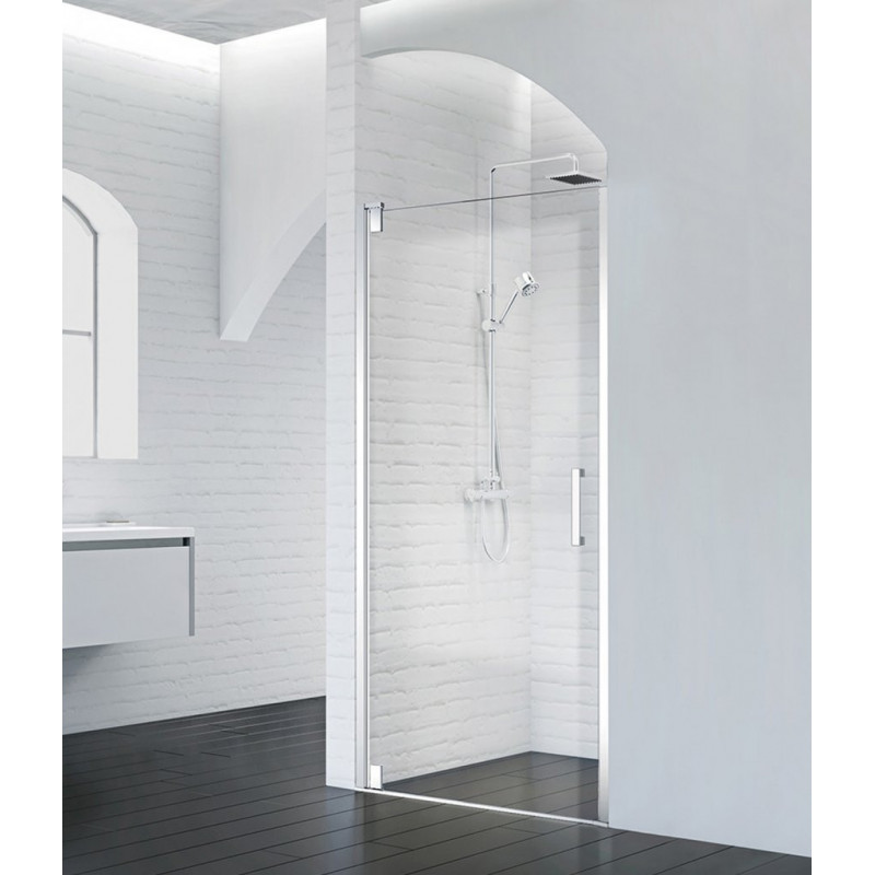Душевая дверь в нишу 80см BELBAGNO MARMI-B-1-80-C-Cr хром