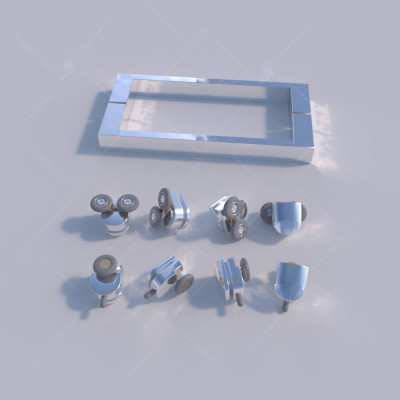 Душевая дверь 160х185 см, RGW, CL-14Душевые двери