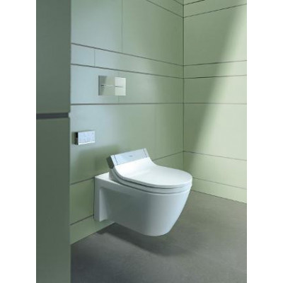 Унитаз напольный Duravit Starck 2 пристенный вариант, с сидением SensoWash