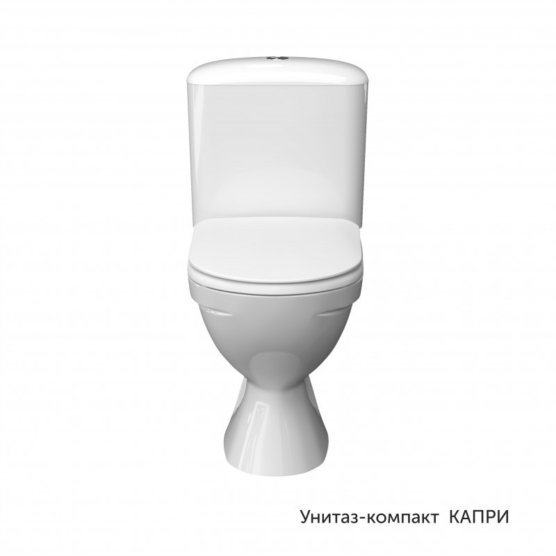 Унитаз-компакт КАПРИ к/в, 1-реж Инкоэр, сид. ПП КЕРАМИН
