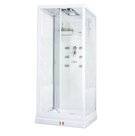 Душ. каб. FIRENZE (WLD-033Р) 90x90x210 ст. c рисунком