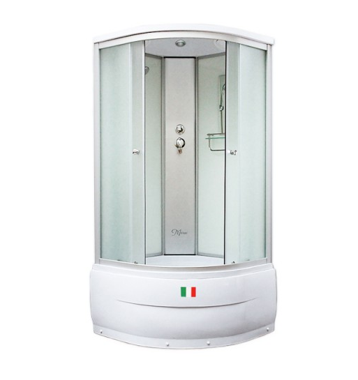 Душ. каб. BERGAMO SE (WD-003S) 90x90x215 гл./п., ст. прозрачное Maroni