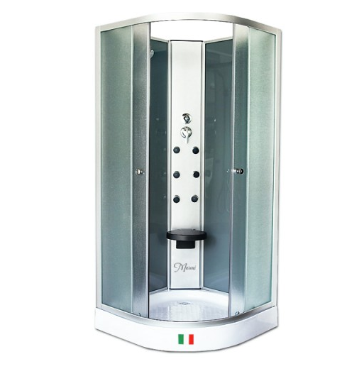 Душ. каб. VENETO (WLRF-014M) 90x90x200  ст. матовое Maroni