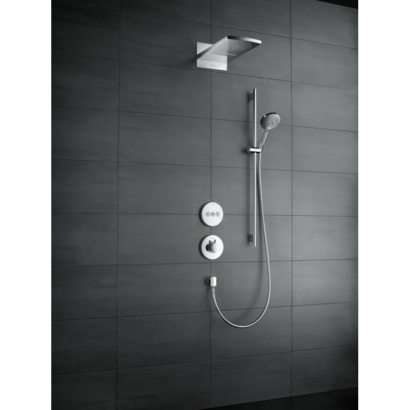 Термостат Hansgrohe ShowerSelect S Highflow клапаном для ручного душа, СМ, хром, 15742000
