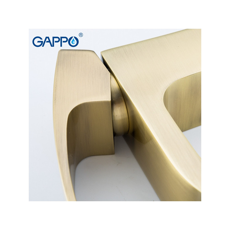 Смеситель для раковины Gappo Jacob бронза G1007-4