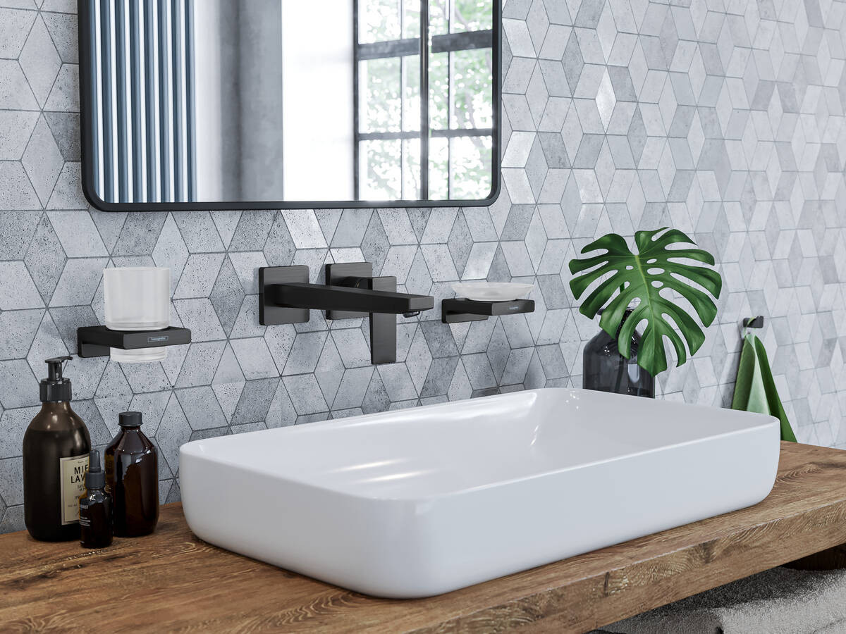 Смеситель для раковины, однорычажный, излив 225 мм, СМ, Hansgrohe Metropol, матовый белый