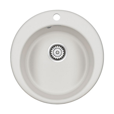Мойка из кварца белый 45 см, Paulmark GELEGEN, PM404800-WH