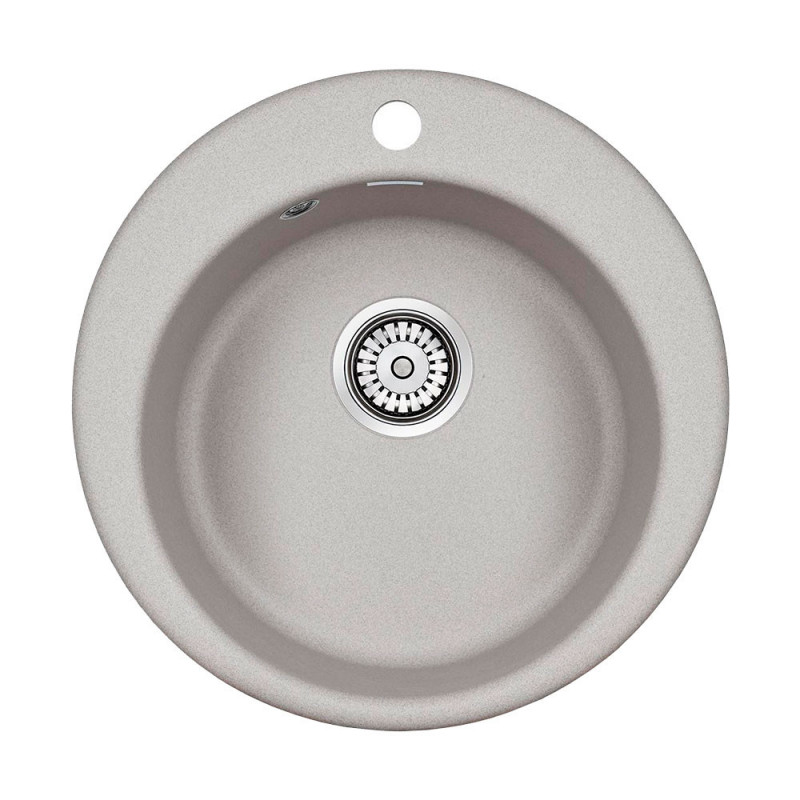 Мойка из кварца серый 45 см, Paulmark GELEGEN, PM404800-GR