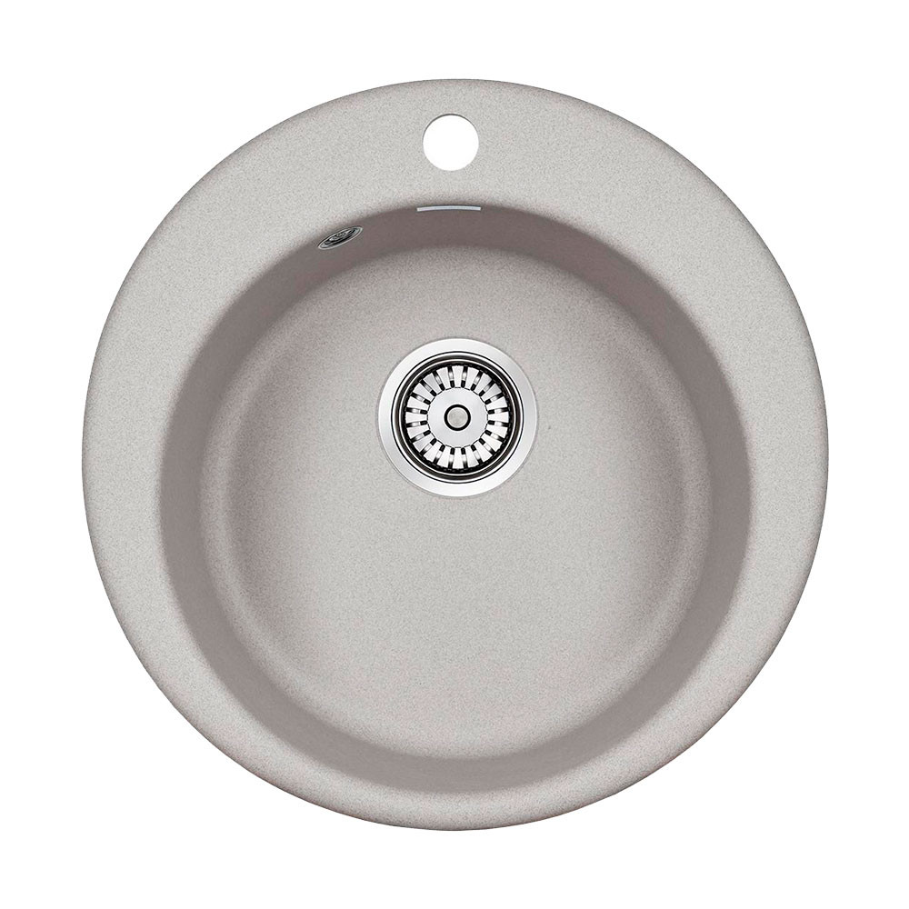 Мойка из кварца серый 45 см, Paulmark GELEGEN, PM404800-GR