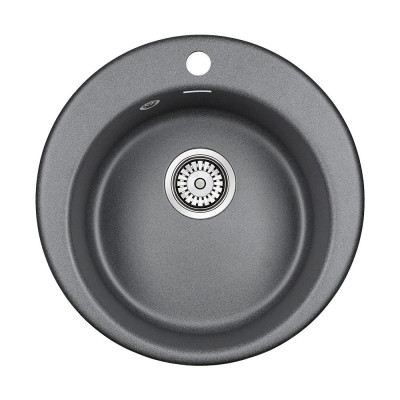 Мойка из кварца графит 45 см, Paulmark GELEGEN, PM404800-DG