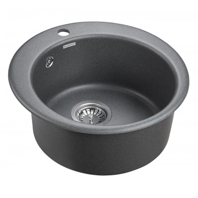Мойка из кварца графит 45 см, Paulmark GELEGEN, PM404800-DG