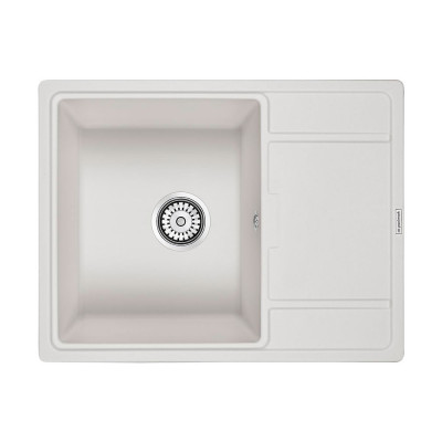 Мойка из кварца белый 65x50 см, Paulmark WEIMAR, PM216550-WH