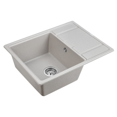 Мойка из кварца серый 65x50 см, Paulmark WEIMAR, PM216550-GR