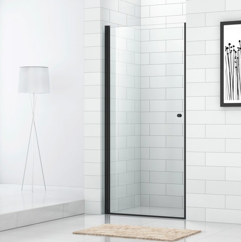 Душевая дверь в нишу 70 CEZARES ECO-O-B-1-70-C-NERO