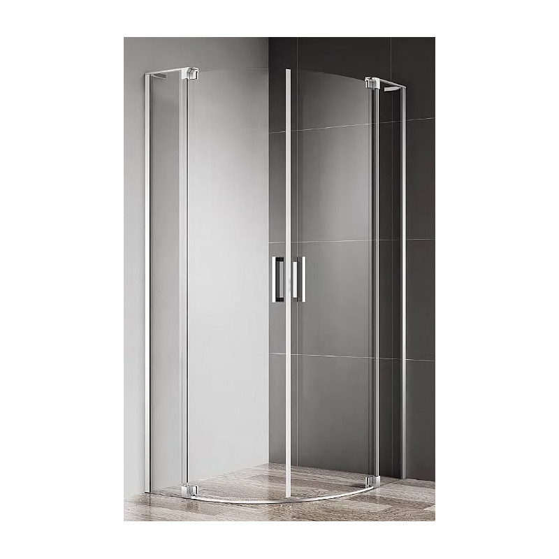 Душевой уголок 90/100х90/100x195см, Cezares, SLIDER-R-2-90/100-C-Cr