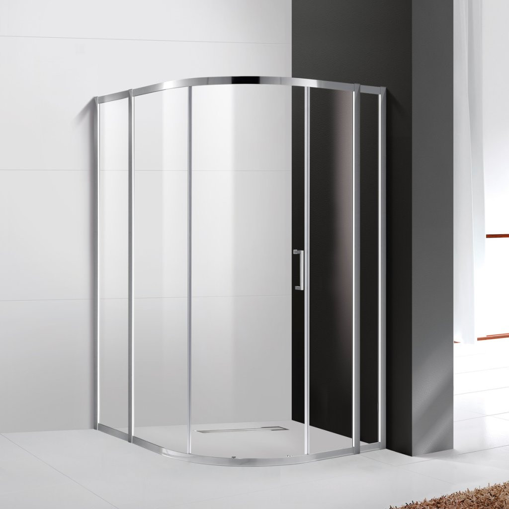 Душевой уголок 130x120x195 см, Cezares, MOLVENO-RH-11-130/120-C-Cr-IV