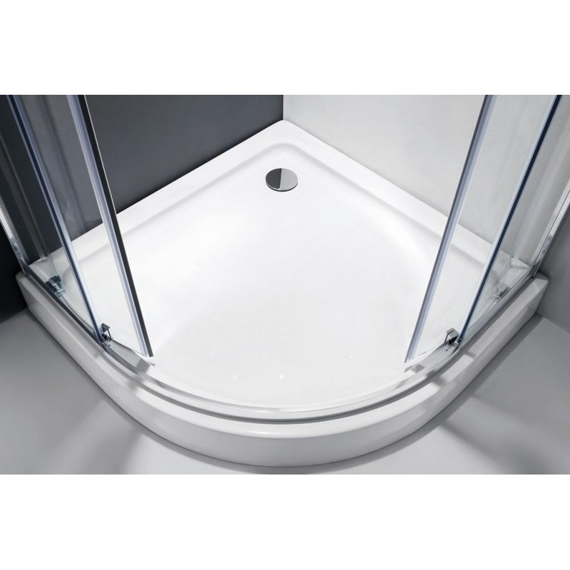 Душевой уголок 130x120x195 см, Cezares, MOLVENO-RH-22-130/120-C-Cr-IV