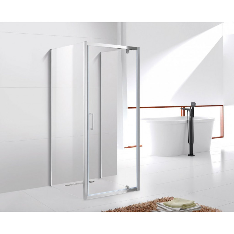 Душевой уголок 100x80x195см Cezares MOLVENO-BA2-100/80-C-Cr-IV