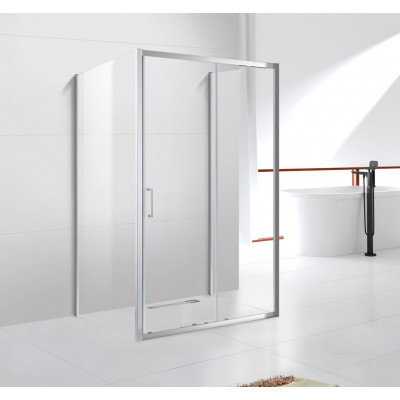 Душевой уголок 150x80x195см Cezares MOLVENO-AH-12-150/80-C-Cr-IV