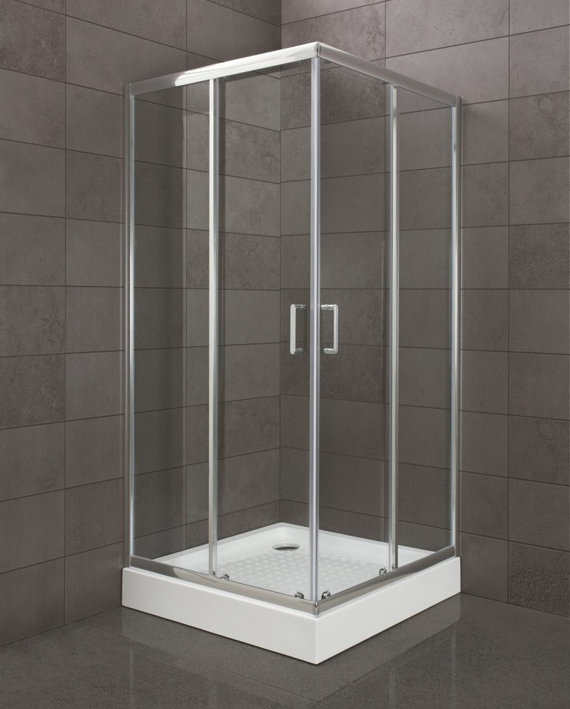 Душевой уголок 90х90х195см Belbagno UNO-195-A-2-90-C-Cr