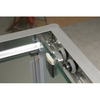Душевой уголок 100х100х195см Belbagno UNO-195-A-2-100-C-Cr