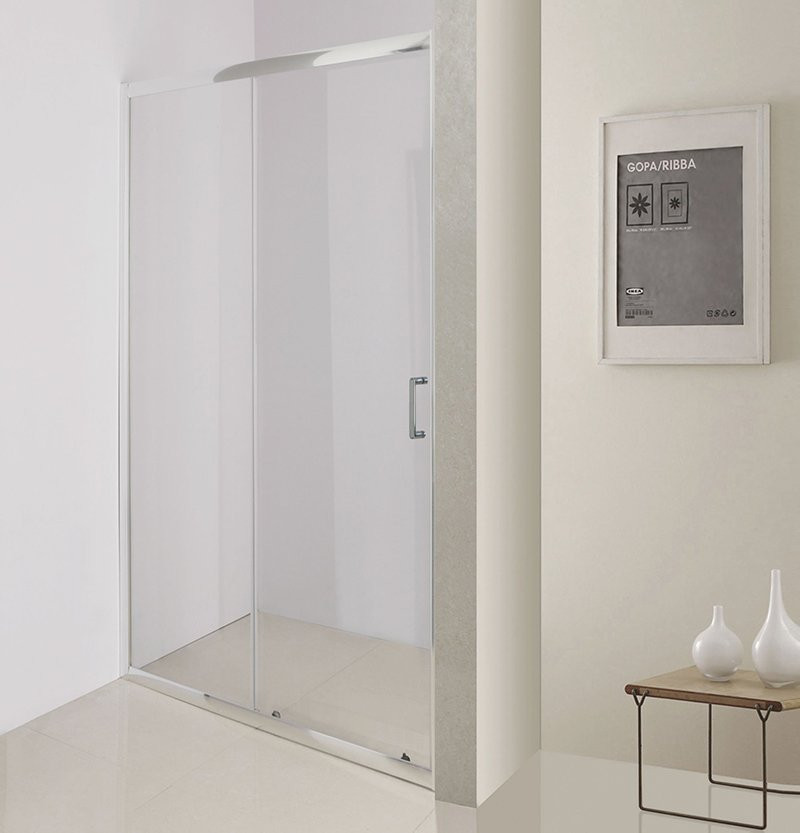 Душевая дверь 140х195см Belbagno UNO-195-BF-1-140-C-Cr