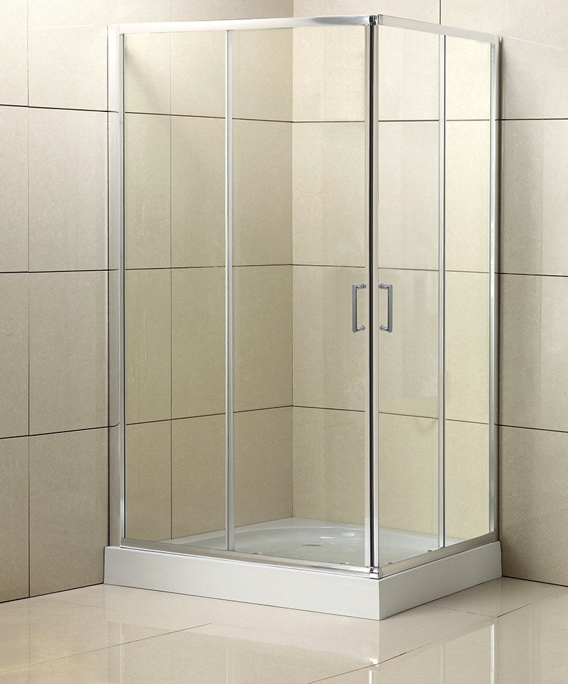 Душевой уголок 120х80х185см Belbagno UNO-AH-2-120/80-C-Cr