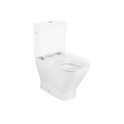 Чаша Roca The Gap напольная Compact 342472000 с универсальным выпуском, для комплектации бачком
