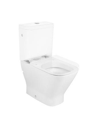 Чаша Roca The Gap напольная Compact 342472000 с универсальным выпуском, для комплектации бачком