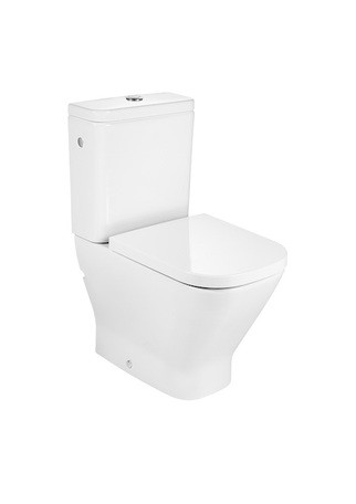 Чаша Roca The Gap напольная Compact 342472000 с универсальным выпуском, для комплектации бачком