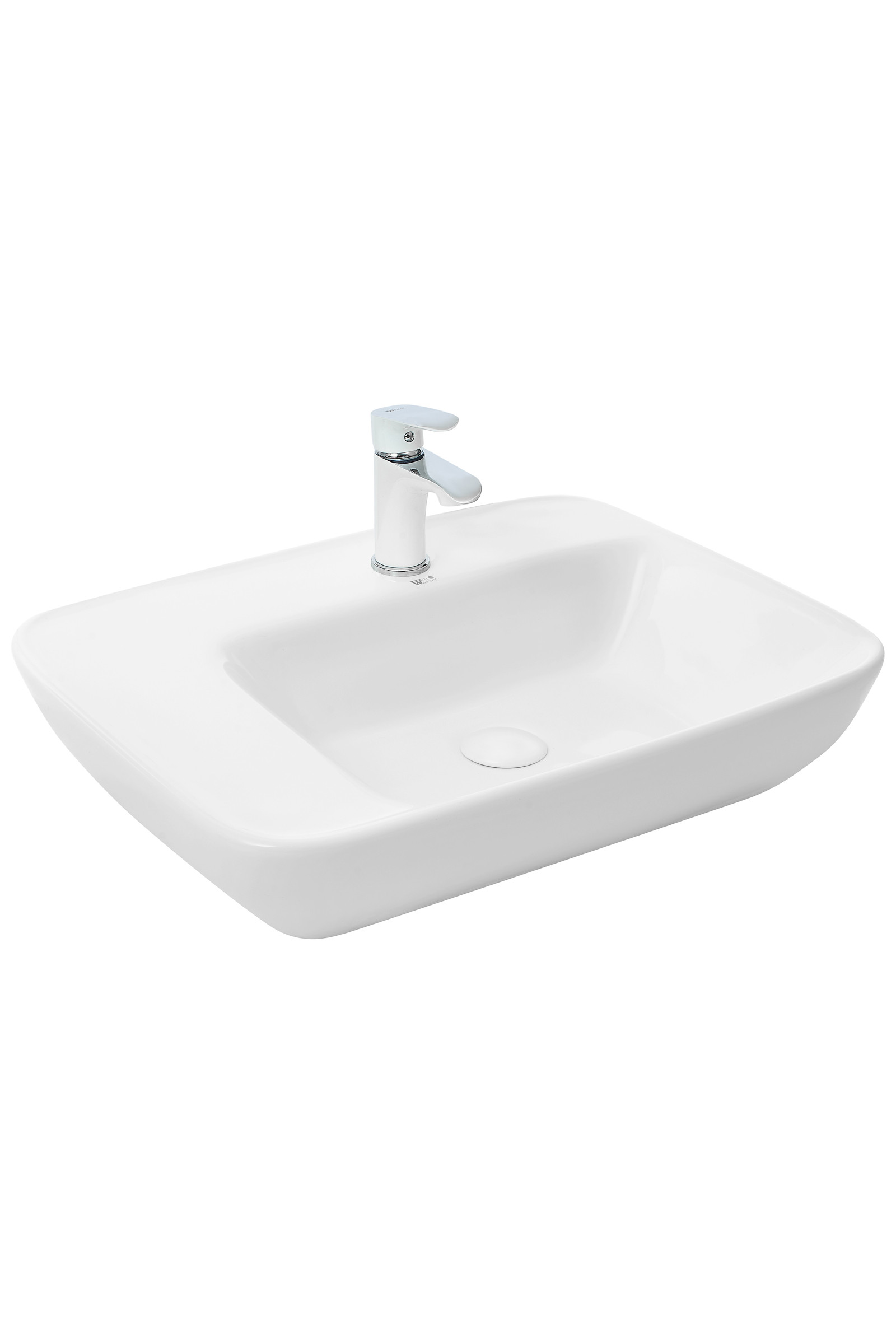 Накладная раковина 57.5х43.5х13,5см Welt Wasser WW SK ELBACH 1004