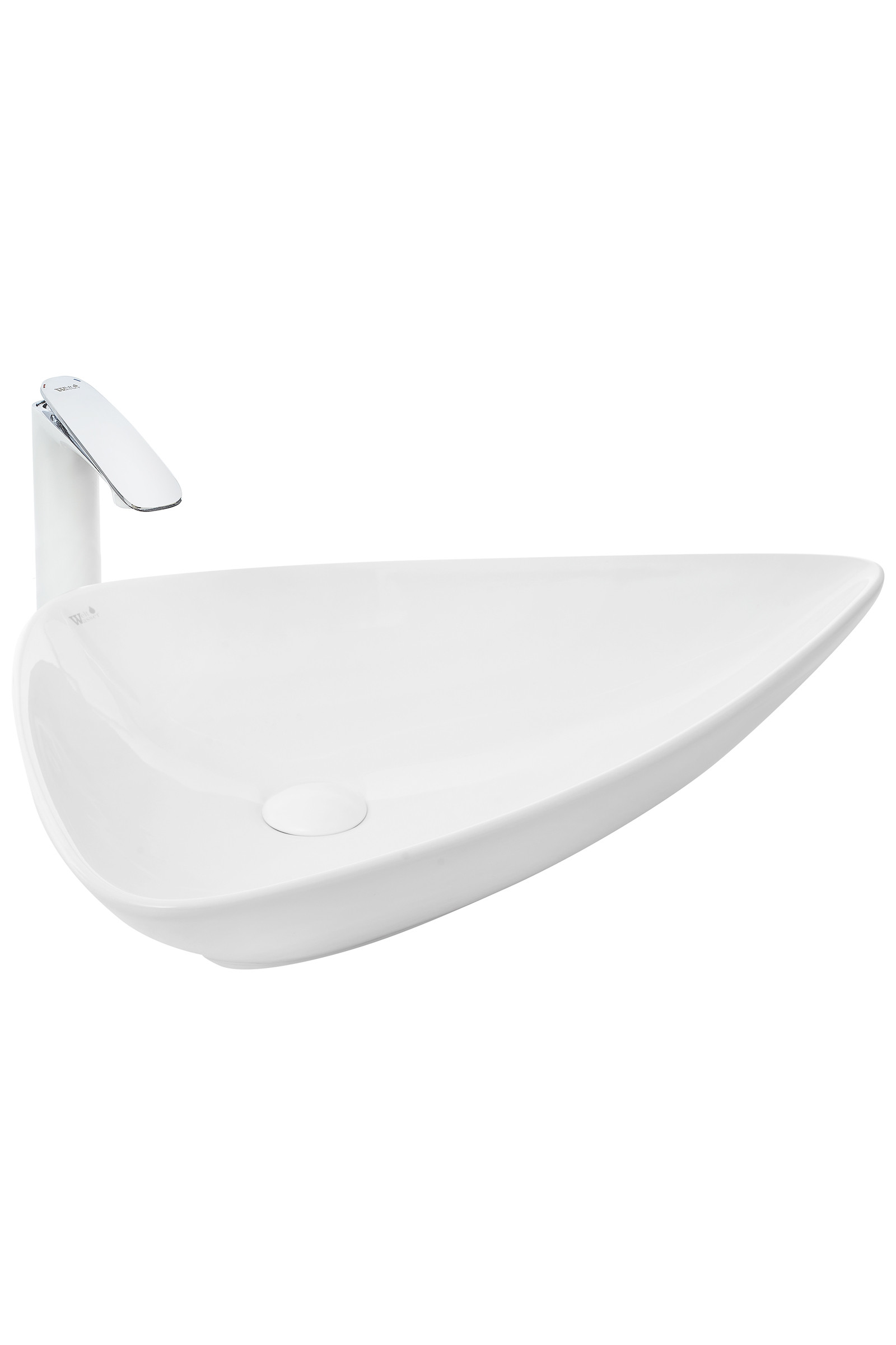 Накладная раковина 65.5х46х16.5см Welt Wasser WW SK ELBACH 1043