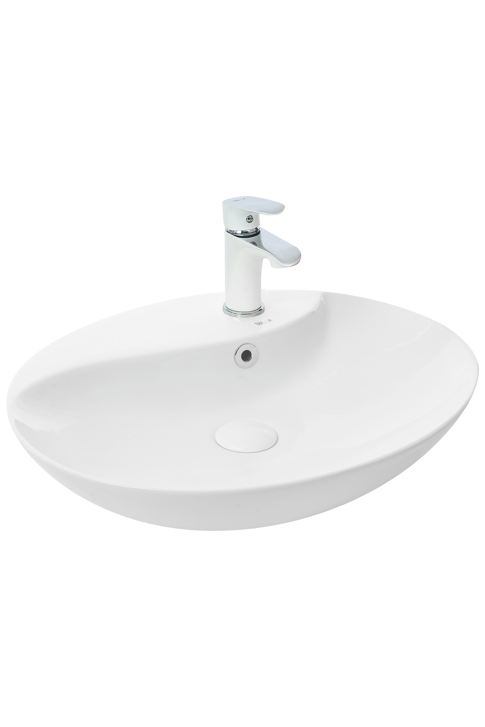 Накладная раковина 55х46х12.5см Welt Wasser WW SK ELBACH 1147
