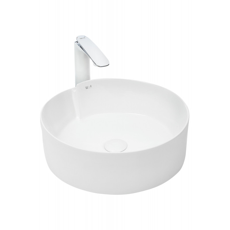 Накладная раковина 43,5х43,5х16см Welt Wasser WW SK ELBACH 3261