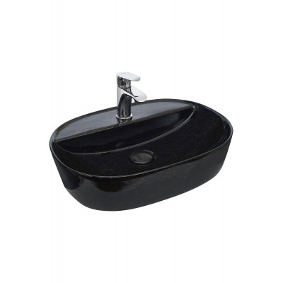 Накладная раковина мрамор 50,5х38,5х12см Welt Wasser WW SK ELBACH 2202 K509