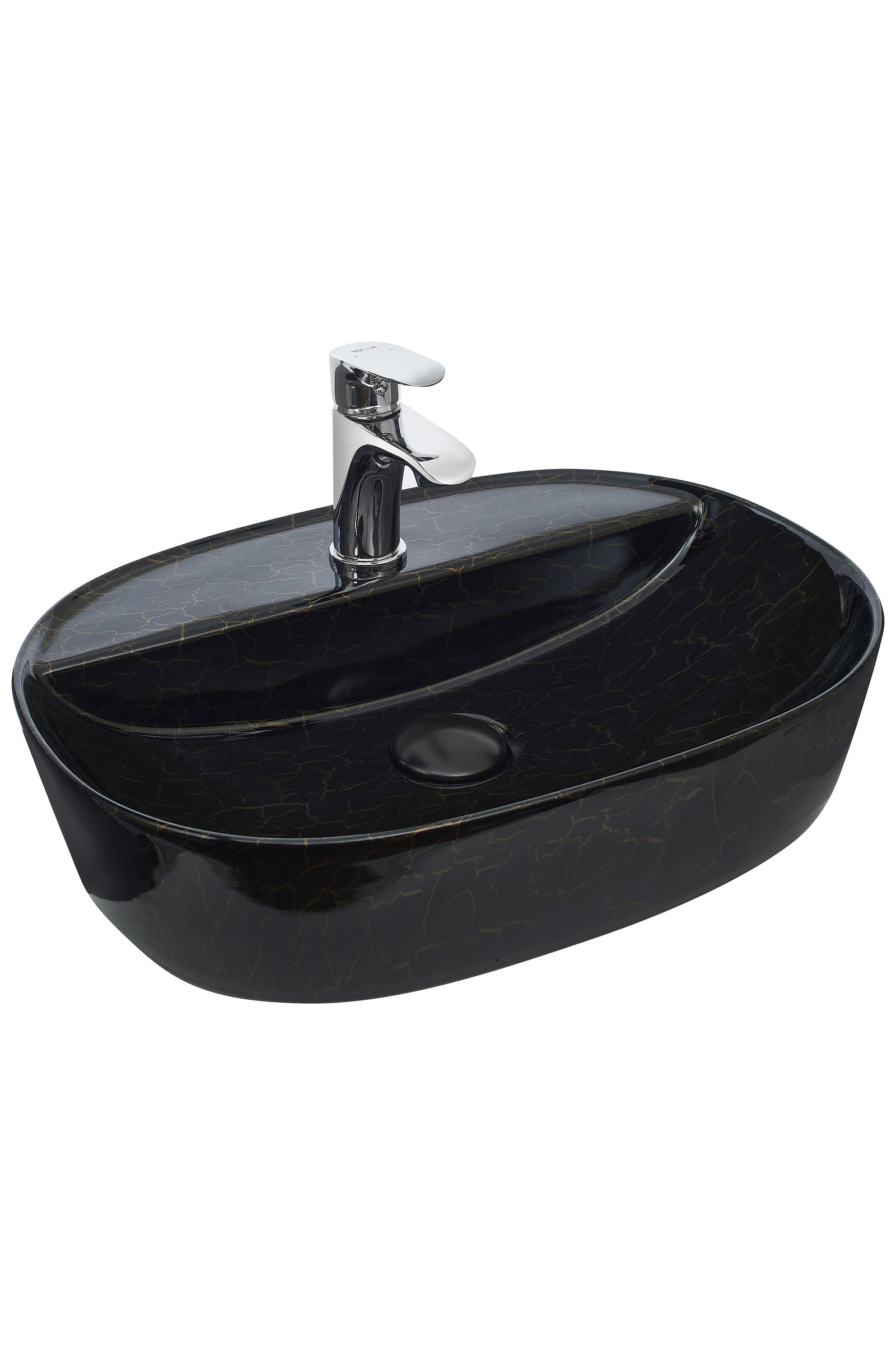 Накладная раковина мрамор 50,5х38,5х12см Welt Wasser WW SK ELBACH 2202 K509