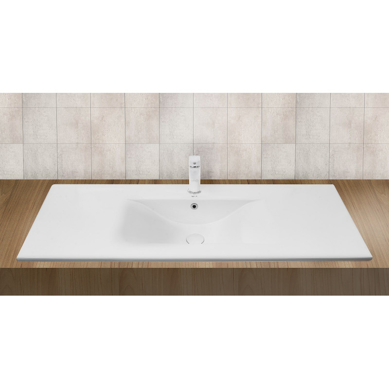 Врезная раковина 90х47х18см Welt Wasser WW SK DEILBACH 7505-90
