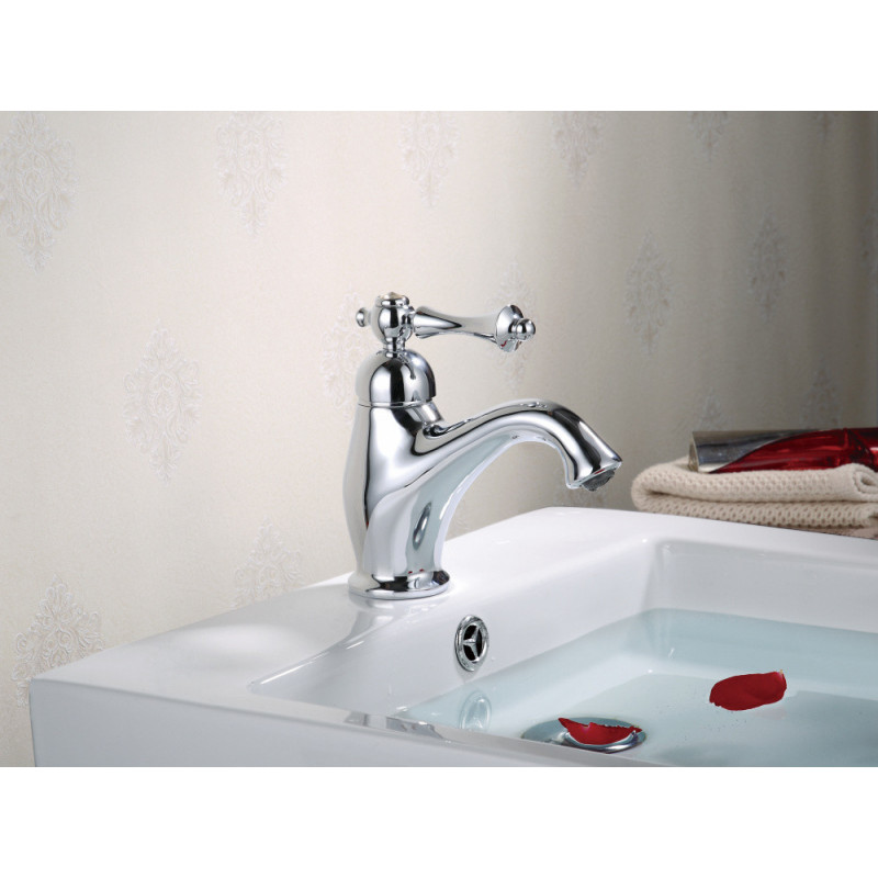 Смеситель для раковины хром Rose R0101