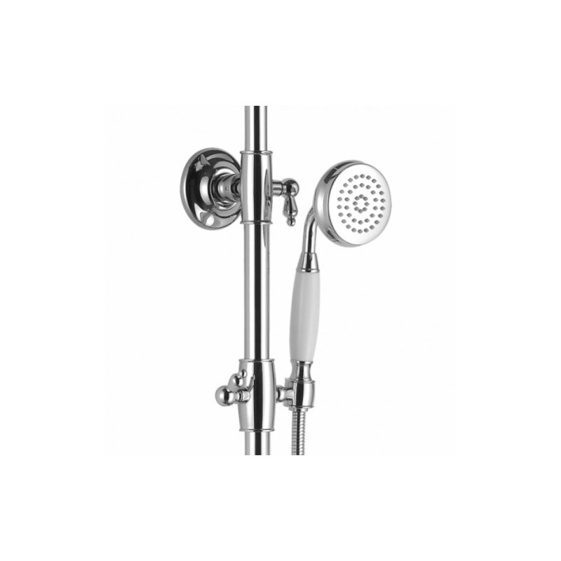Душевая стойка со смесителем хром Rose R0136