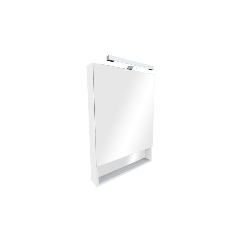 Зеркальный шкаф Roca The Gap 70 белый матовый ZRU9302749