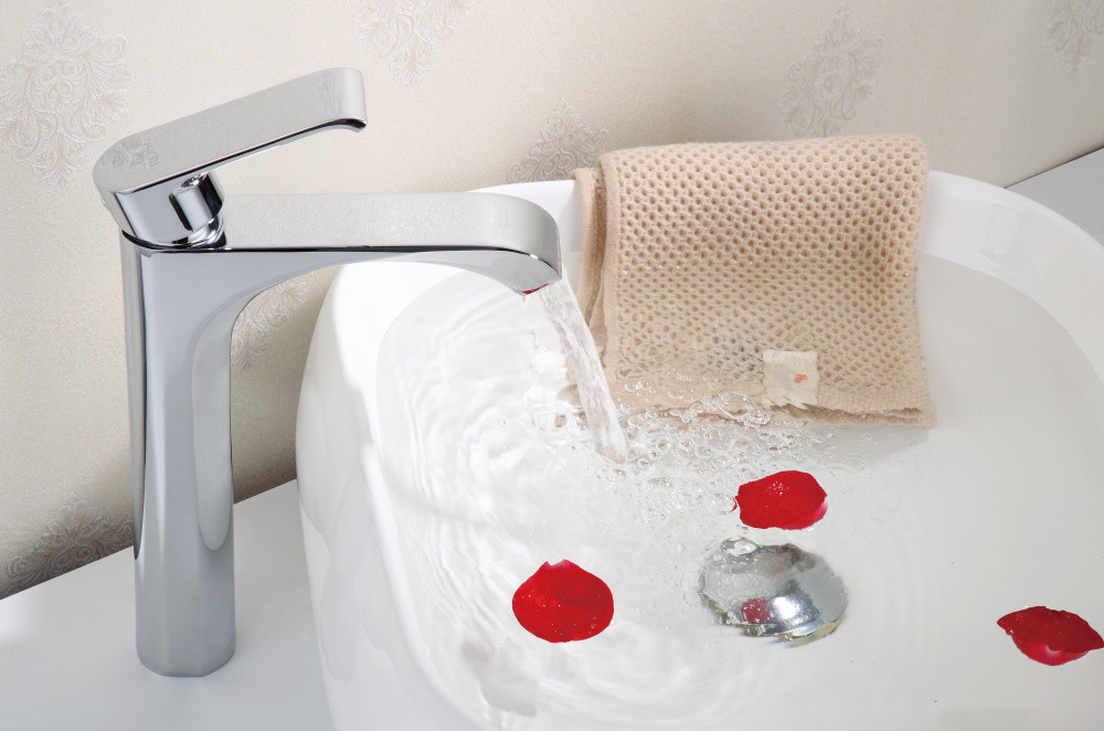 Смеситель для раковины хром Rose R1711