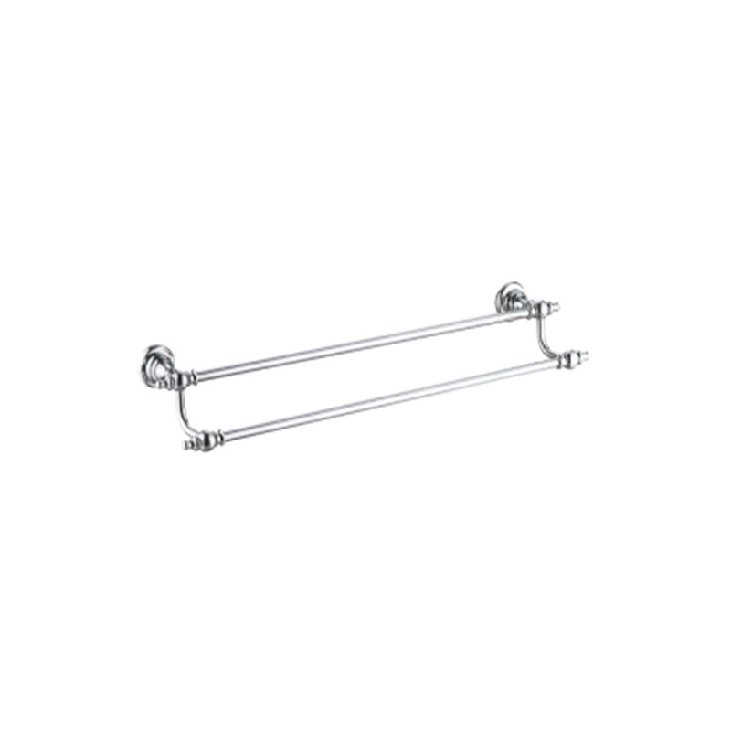 Держатель полотенец двойной хром Rose RG1127