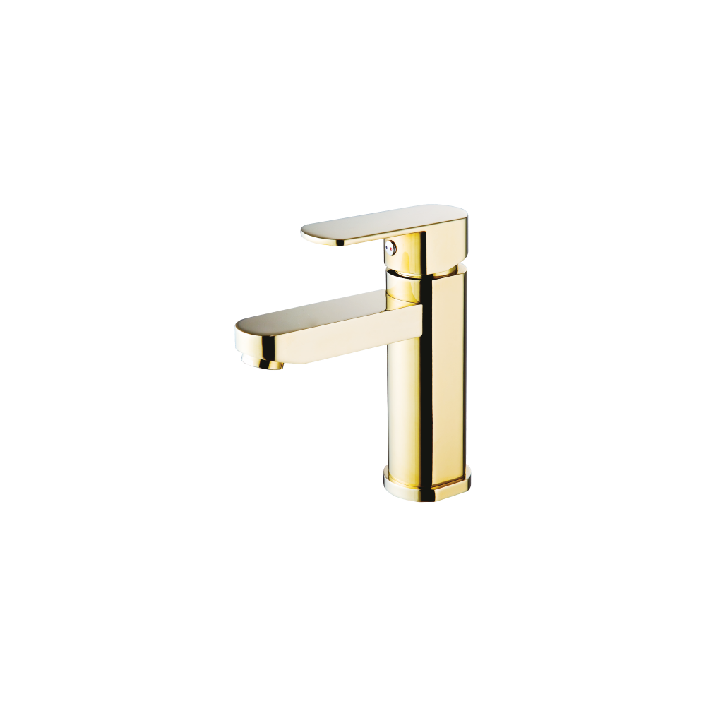 Смеситель для раковины золото Ganzer Bolder GZ 06011E