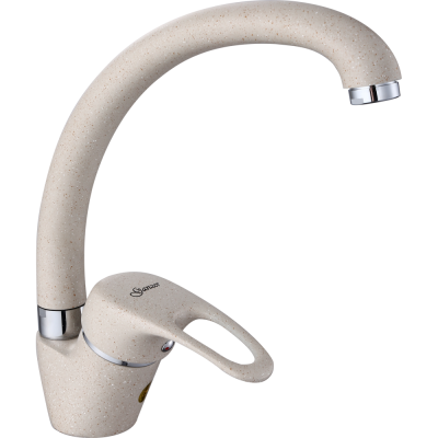 Смеситель для кухни бежевый Ganzer Angelika GZ 08023A