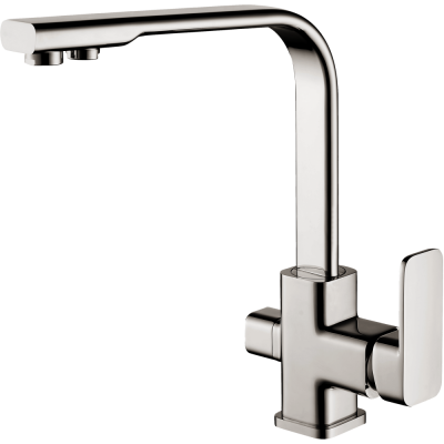 Смеситель для кухни матовый хром Ganzer Stefan GZ 12025G