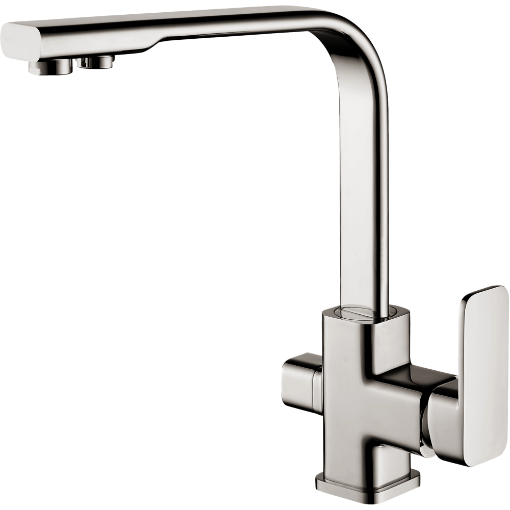 Смеситель для кухни матовый хром Ganzer Stefan GZ 12025G