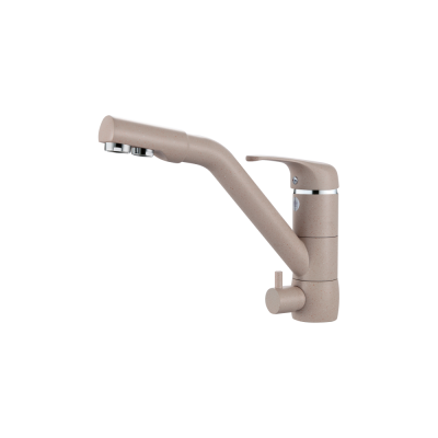 Смеситель для кухни бежевый Ganzer Rein GZ 16026B