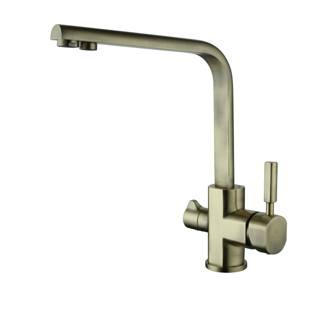 Смеситель для кухни бронза Ganzer Rein GZ 16034D