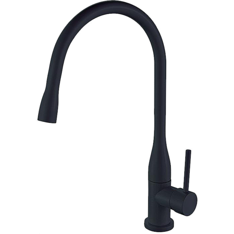 Смеситель для кухни чёрный Ganzer Rein GZ 16035C